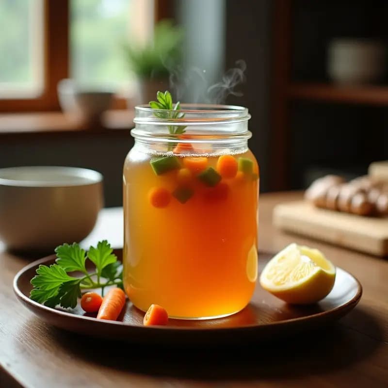 Caldo de Huesos de Cordero en Olla Exprés: Receta Nutritiva y Rápida para Fortalecer tus Defensas