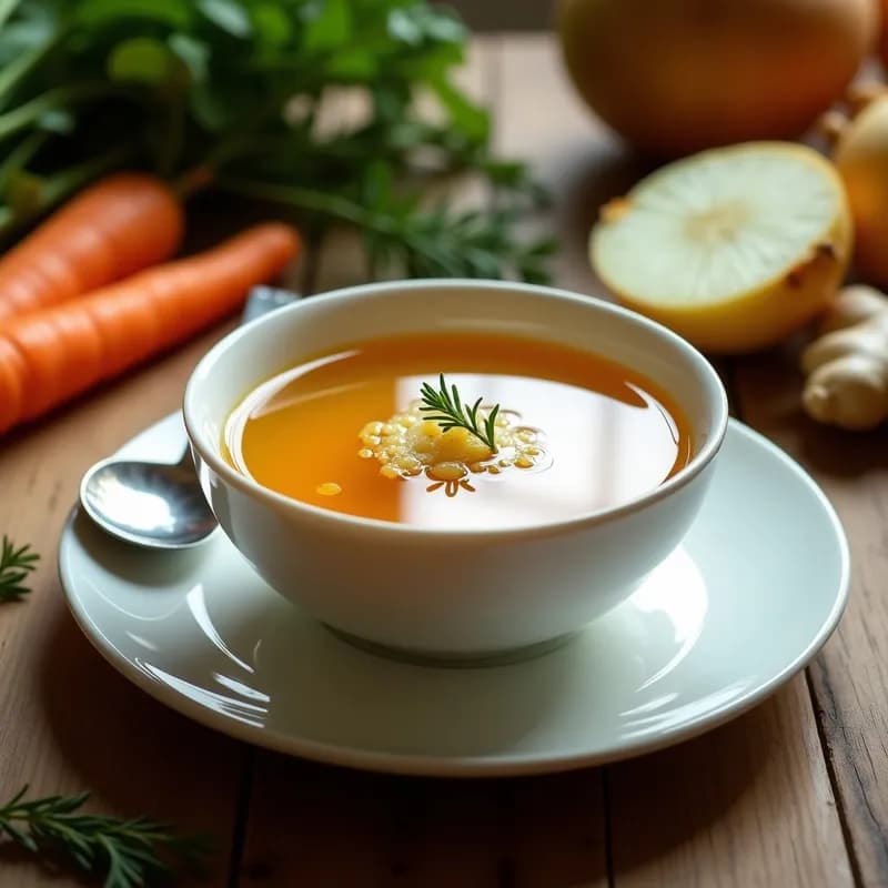 Caldo de Huesos Curativo: Receta en Airfryer con Gelatina Natural y Alto en Colágeno