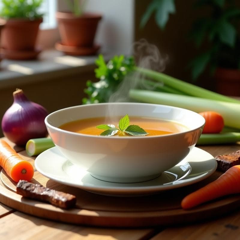 Caldo de Huesos de Ternera en Airfryer: Receta Nutritiva y Rápida para Depurar