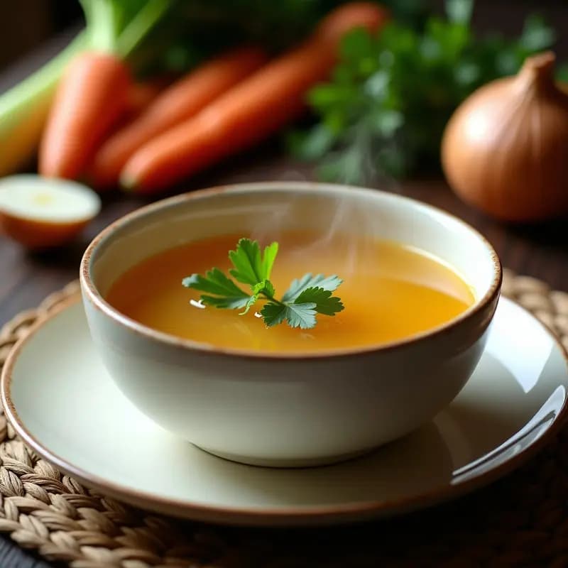 Caldo de Huesos de Ternera: Receta en Cocina Lenta para Nutrición Profunda