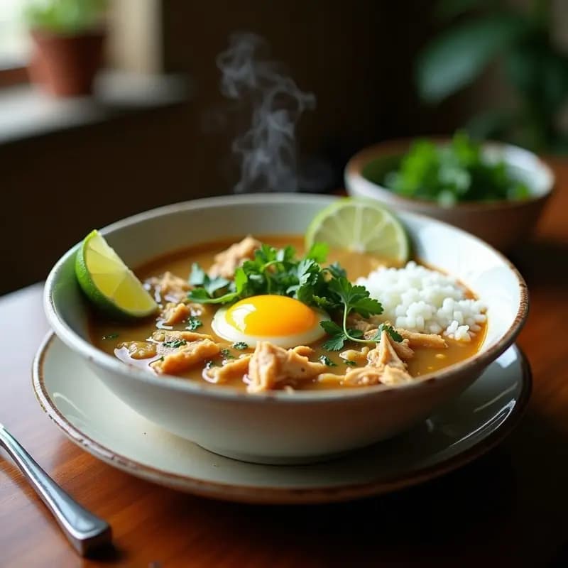 Caldo de Pollo Peruano con Ajo y Cilantro: Receta Tradicional en 30 Minutos