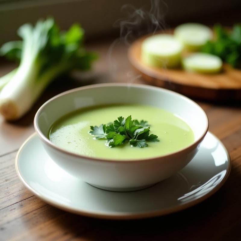 Caldo Depurativo de Apio, Puerro y Algas Dulse: Sopa Detox en 20 Minutos