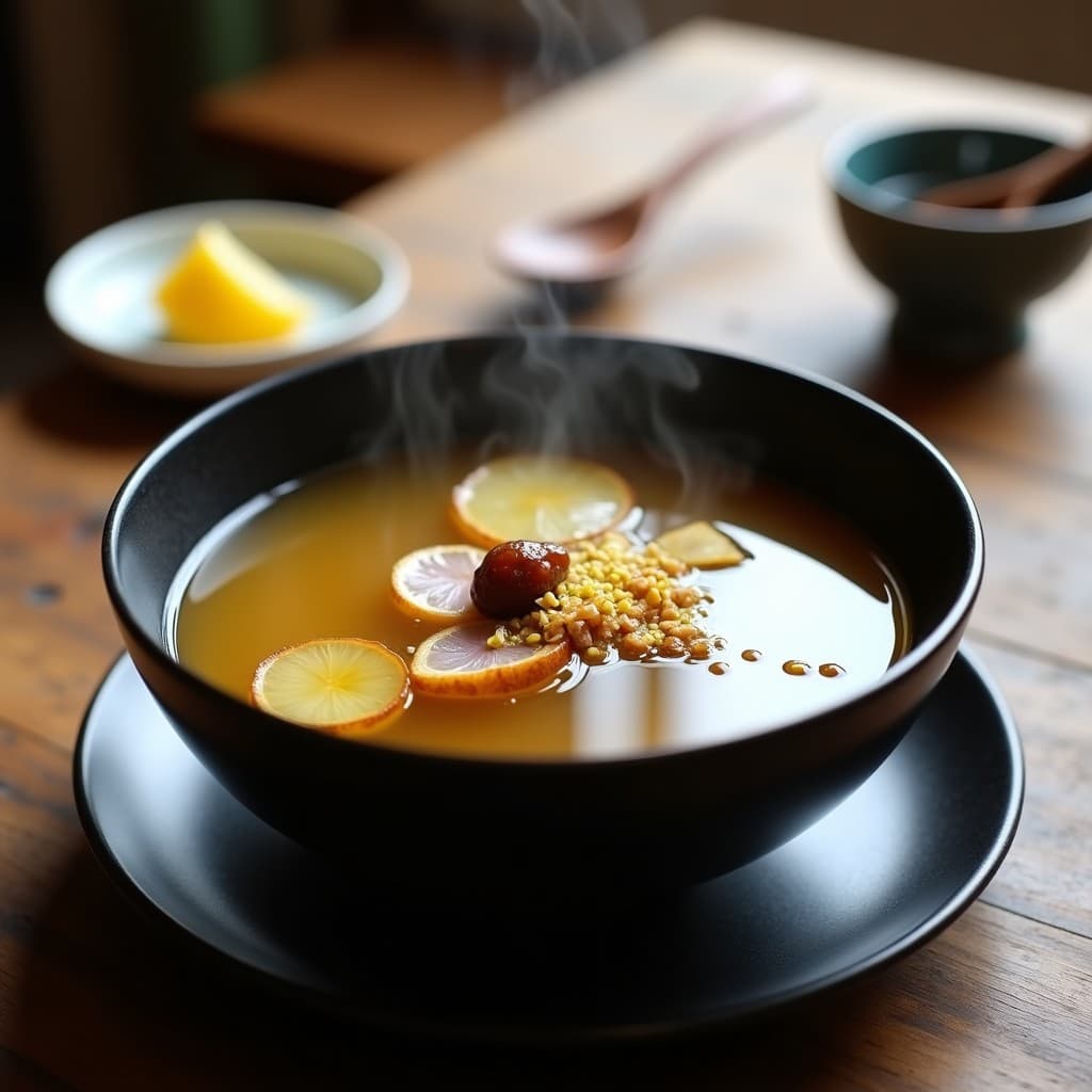 Caldo de Huesos de Cordero con Jengibre y Limón: Receta Tradicional China Reconfortante