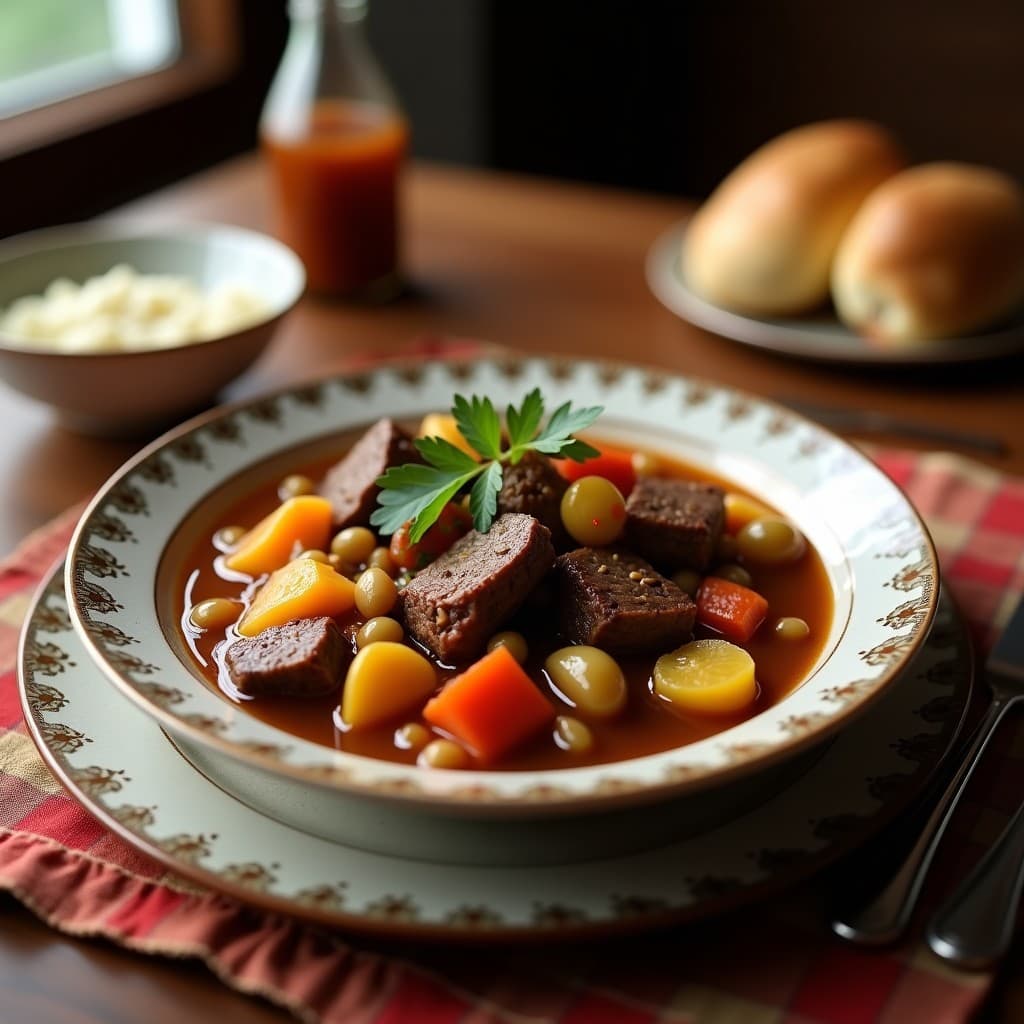 Caldo de Huesos de Cordero con Verduras Rústicas: Receta Tradicional Armenia para el Sistema Inmune