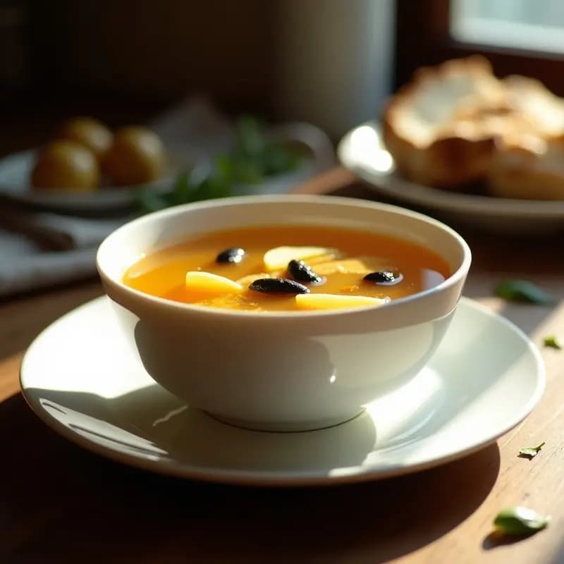 Caldo de Huesos con Jengibre y Ajo Negro: Bebida Keto para Inmunidad