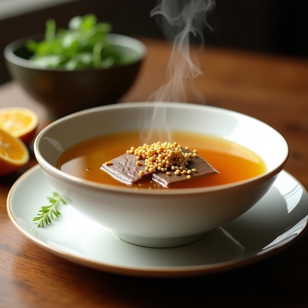 Caldo Depurativo de Huesos de Res con Jengibre y Túrmico: Receta Coreana en Olla Express