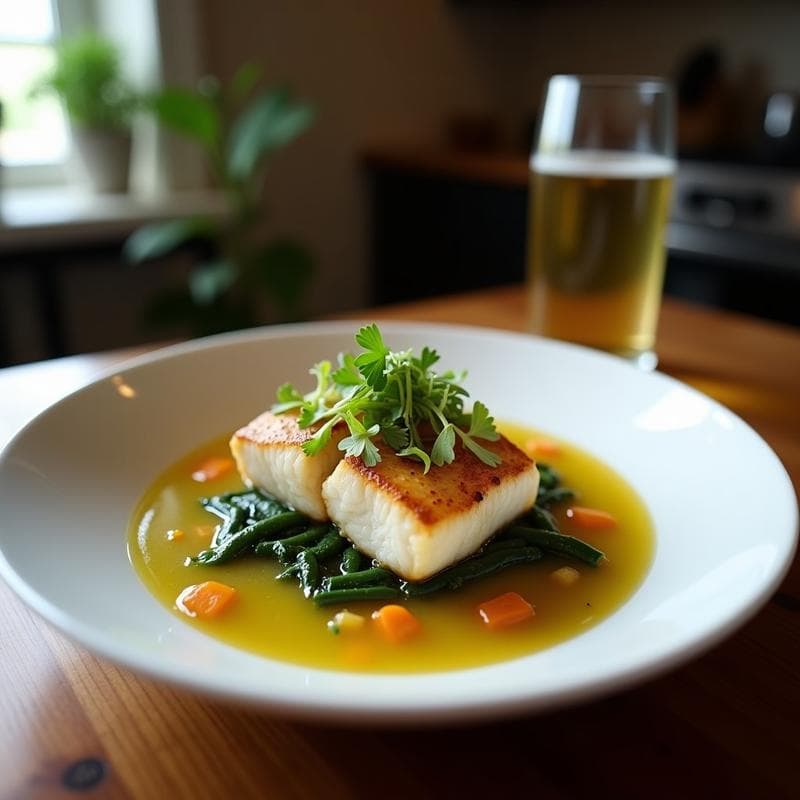 Caldo de Pescado con Algas Wakame y Limón: Receta Japonesa en Thermomix