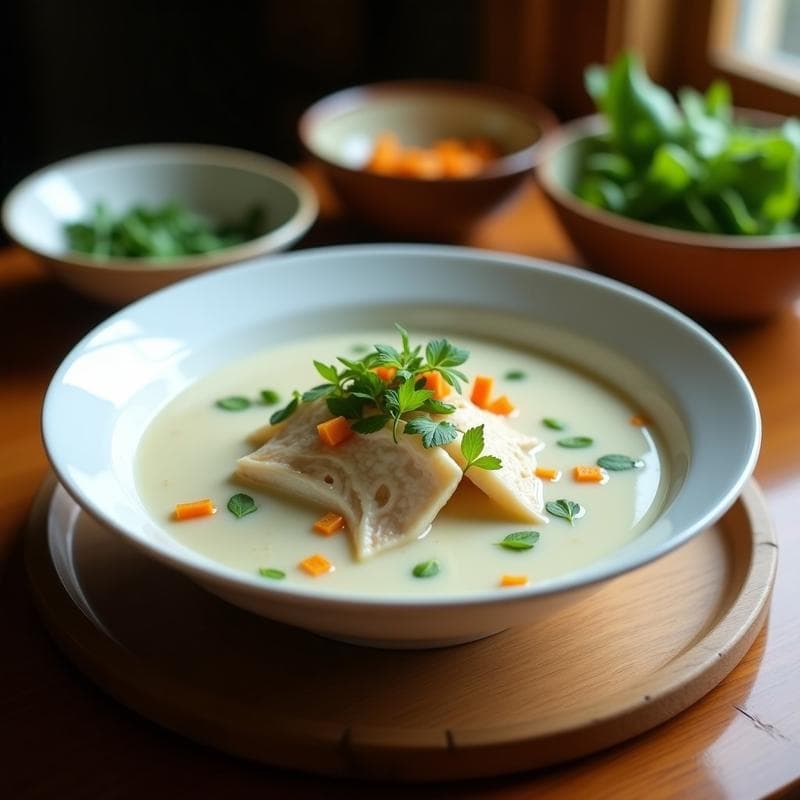 Caldo de Pescado con Leche de Coco y Hierbas Aromáticas: Receta Vietnamita en Thermomix y Antiinflamatoria