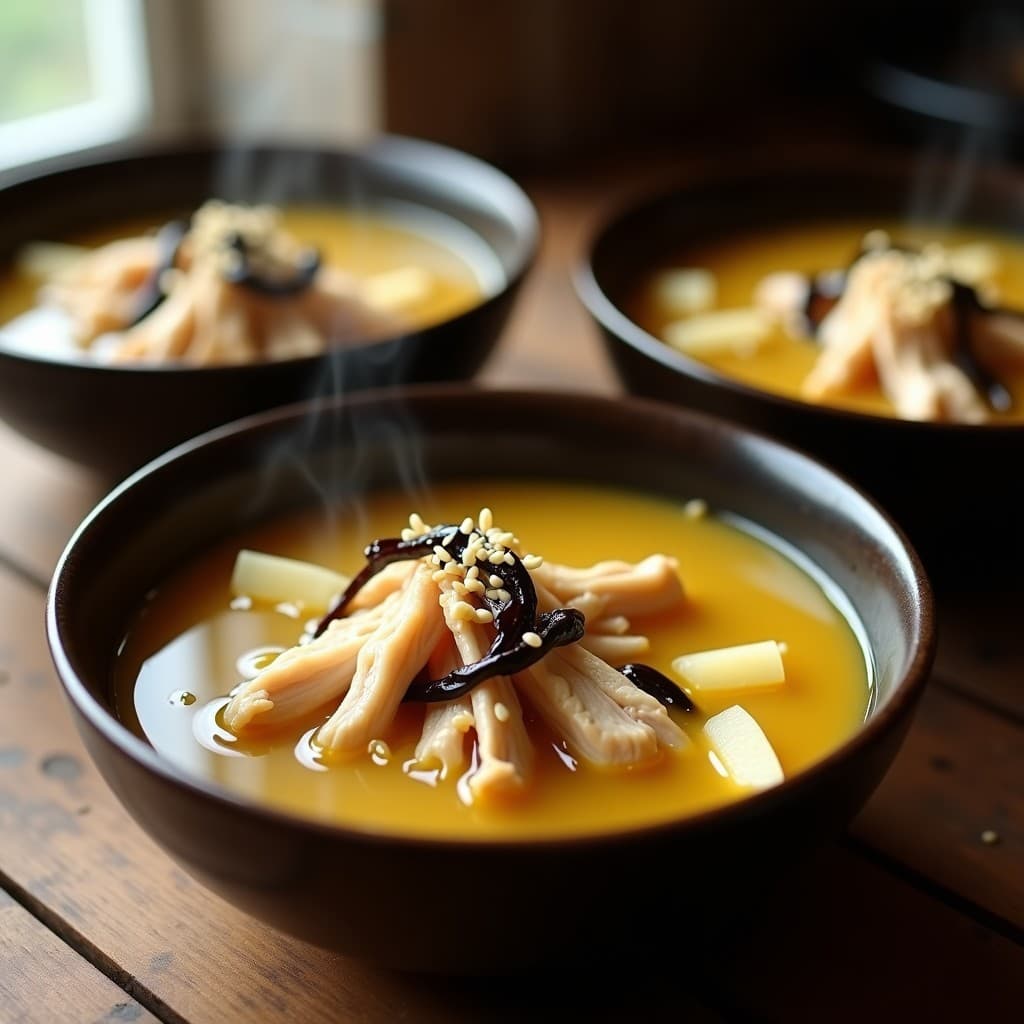 Caldo de Pollo con Jengibre y Cebolla Negra: Receta en Olla Lenta para Resfriados