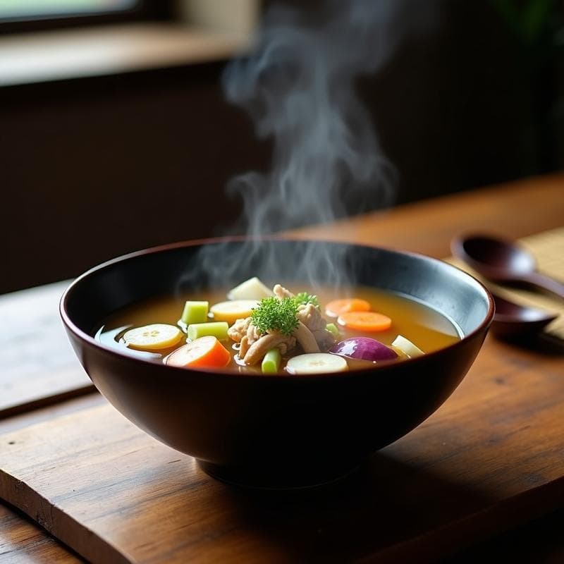 Caldo de Hongo Reishi con Jengibre: Receta China de Inmunidad en Olla Exprés