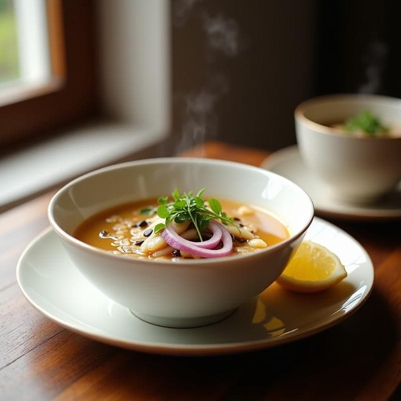 Caldo Tibetano de Miso y Jengibre: Receta Fortalecedora de Inmunidad en 15 Minutos