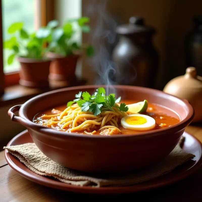 Caldo Tlaquepaque: Sopa Mexicana con Fideos, Pollo y Especias Tradicionales en 35 Minutos