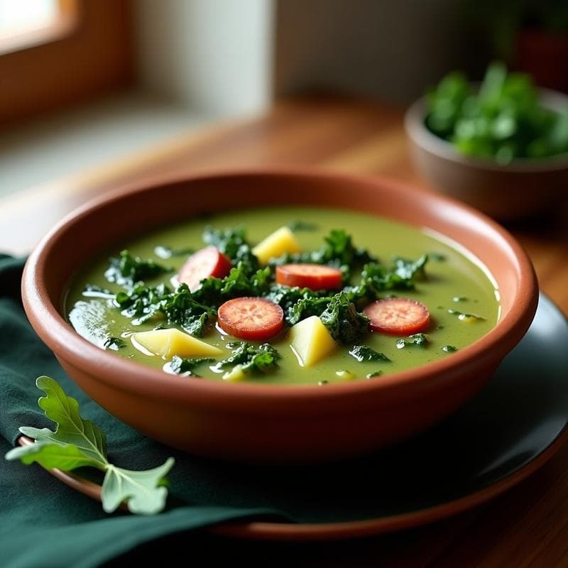 Caldo Verde Portugués: Receta Tradicional en Airfryer Sin Aceite