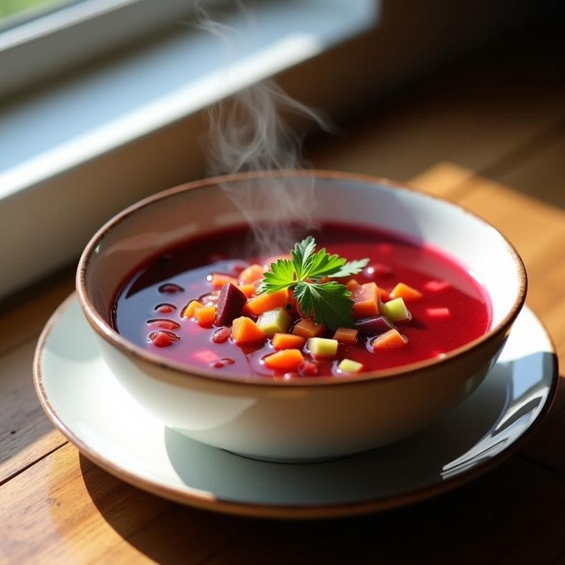 Caldo de Verduras y Remolacha: Receta Depurativa en Olla Express en 15 Minutos