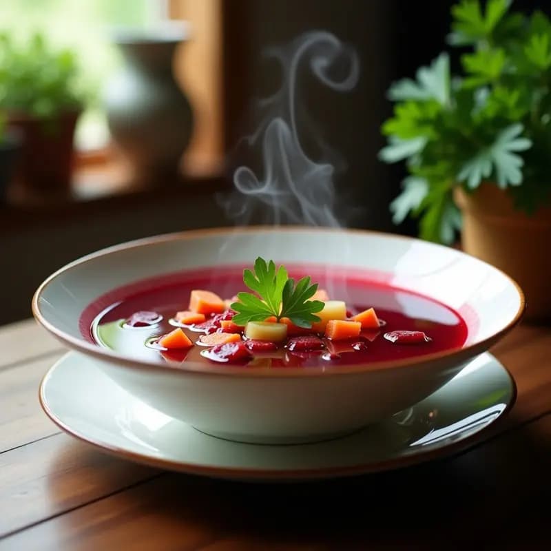 Caldo de Verduras con Remolacha: Receta Rápida para Subir el Hierro en 30 Minutos