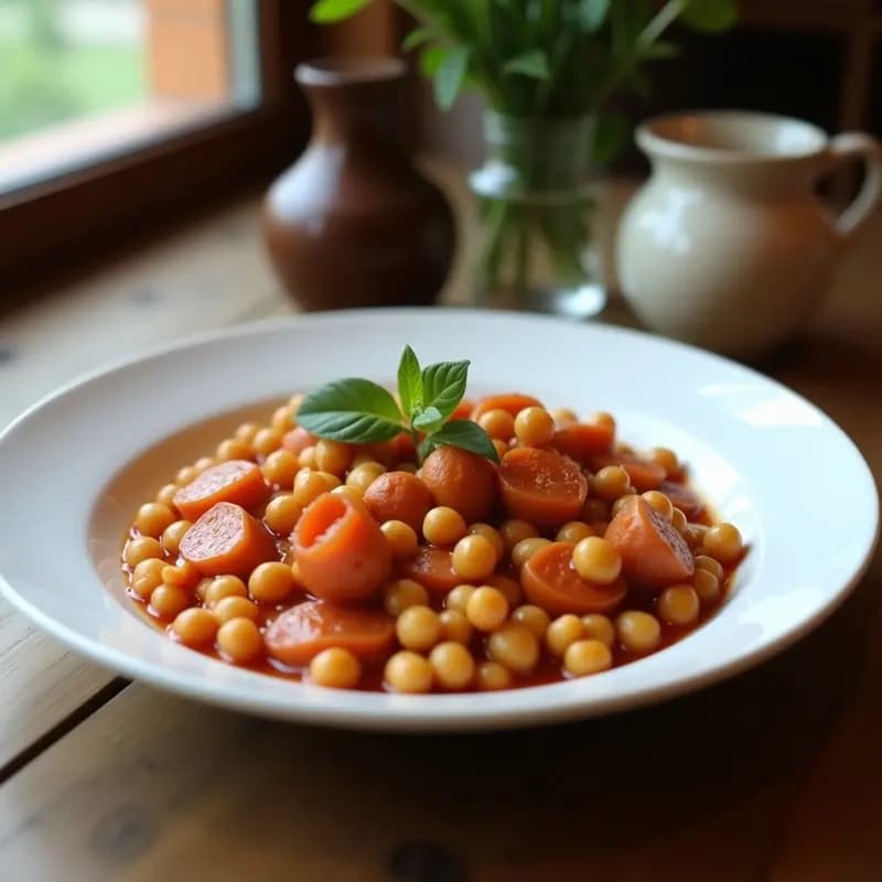 Callos a la Madrileña con Garbanzos y Morcilla: Receta de Cuchara para Días Fríos