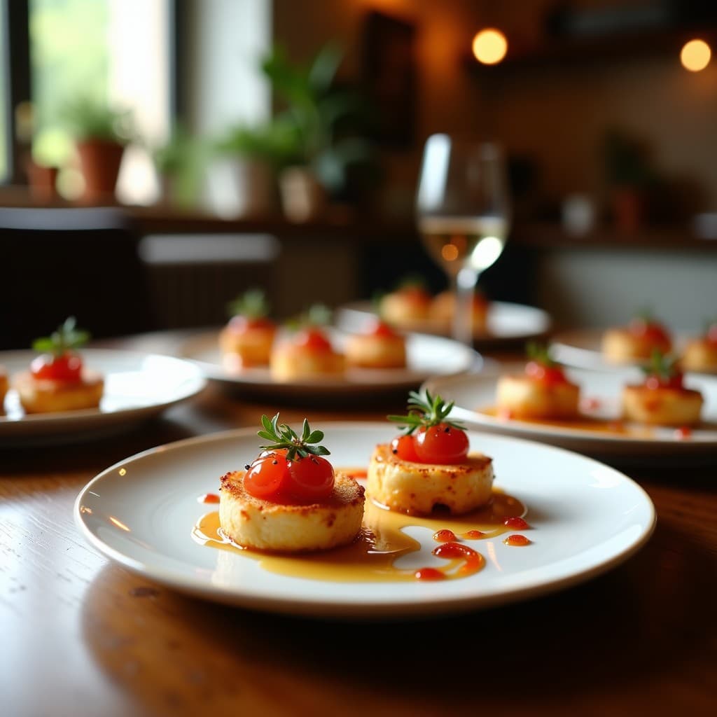 Canapés de Endibia y Caviar de Berenjena: Receta Belga Elegante y Sin Harina