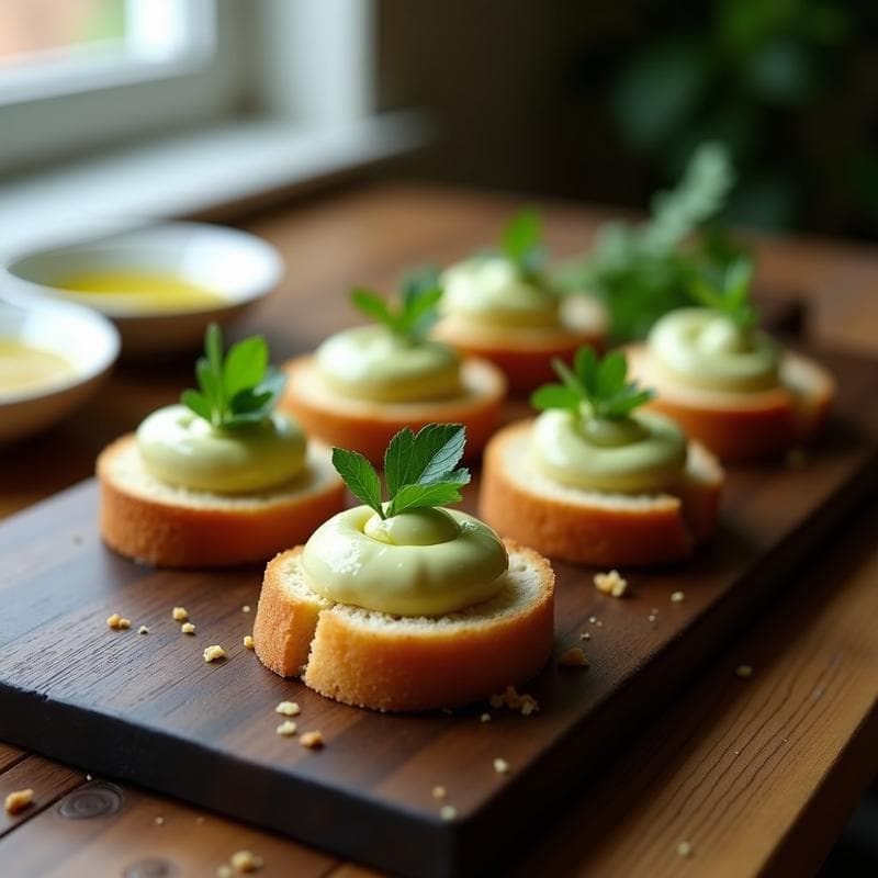 Canapés de Pan de Almendra con Paté de Alcachofa: Aperitivo Keto y Sin Gluten