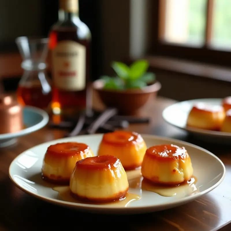 Caneles de Vainilla y Ron: Postre Francés Tradicional Sin Horno con Molde de Silicón