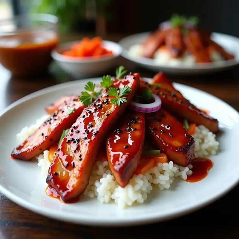 Carne Asada al Estilo Koreano con Salsa Gochujang: Receta Coreana Picante en Airfryer