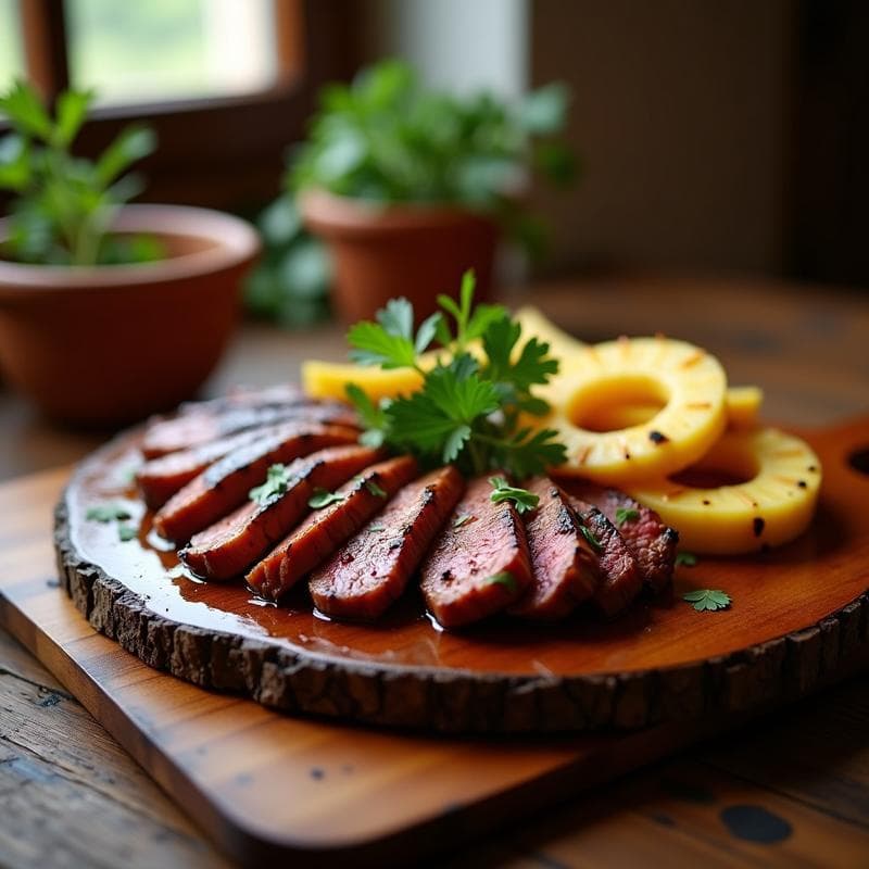 Carne Asada de Res con Marinada de Piña y Chipotle: Receta Mexicana al Grill en 30 Minutos