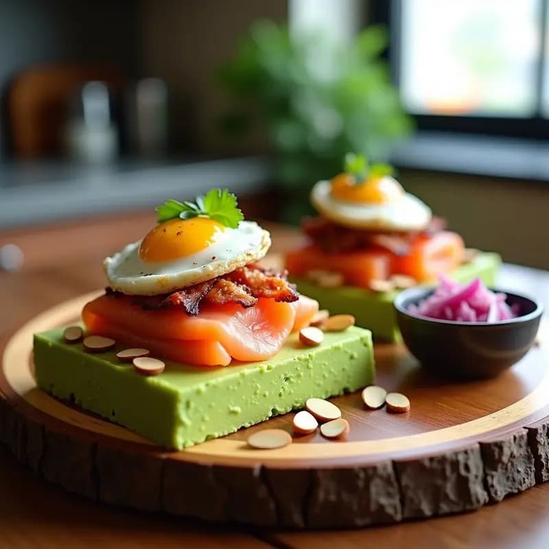 Causa Rellena de Aguacate y Salmón Ahumado: Receta Peruana Keto y Sin Harina