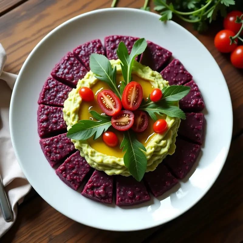 Causa de Camote Morado y Aguacate: Receta Peruana Sin Gluten y Alta en Omega-3