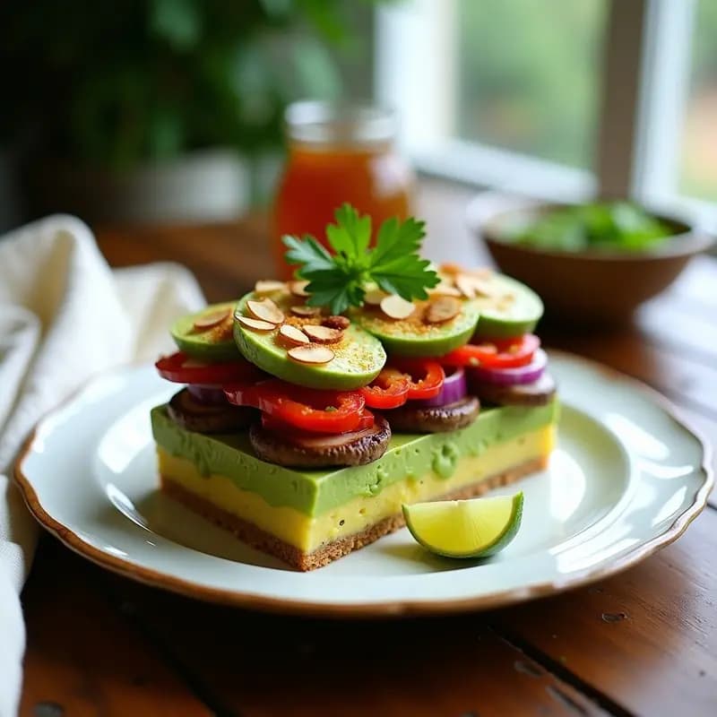 Causa Limeña de Palma de Corazón: Receta Peruana Vegana y Sin Papa Tradicional