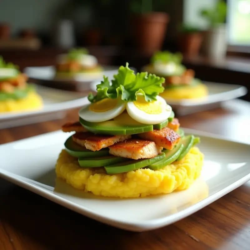 Causa Limeña Rellena de Pollo y Aguacate: Receta Peruana Fresca y Colorida