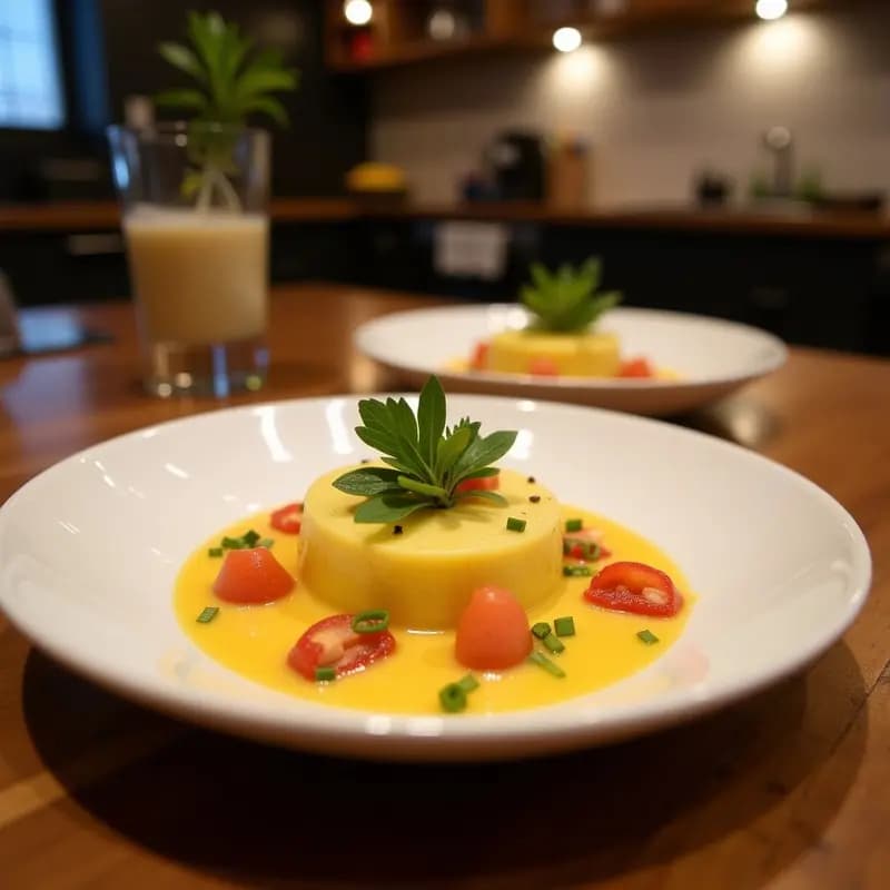 Causa Limeña de Remolacha y Queso Fresco: Entrado Peruano Sin Gluten en Moldes Individuales