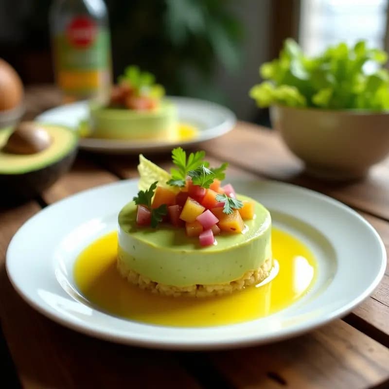 Causa de Palmito y Aguacate con Ají Amarillo: Entrante Peruano Sin Tubérculos