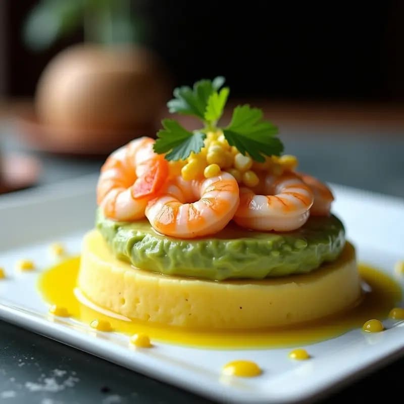 Causa Rellena de Palta y Langostinos: Receta Peruana Elegante para Ocasiones Especiales