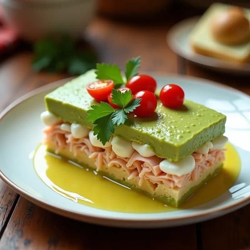 Causa Rellena de Palta y Centollo: Receta Peruana Sin Cocción y Alta en Omega-3