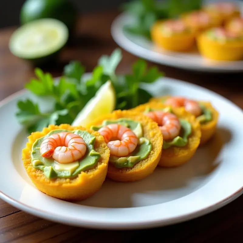 Causa Rellena de Palta y Langostinos: Receta Peruana en Versión Airfryer Crujiente