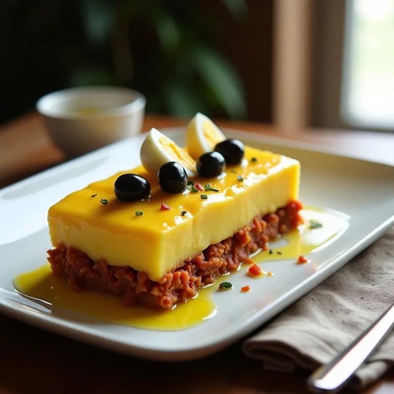 Causes Limeñas con Puré de Papa Amarilla y Relleno de Pollo: Receta Peruana Tradicional