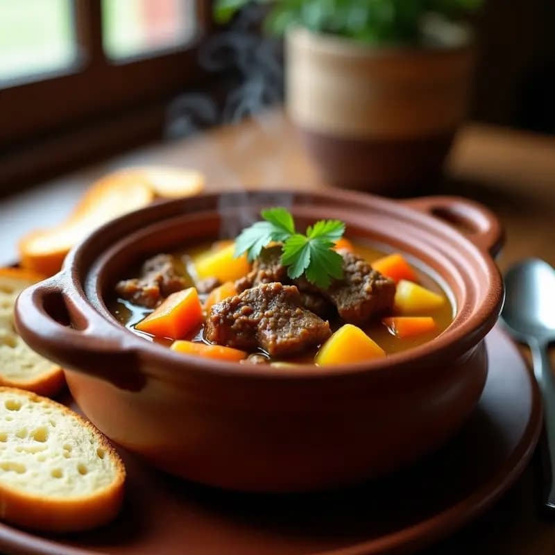 Cazuela de Ternera y Zapallo: Receta Chilena Tradicional Reconfortante y Nutritiva