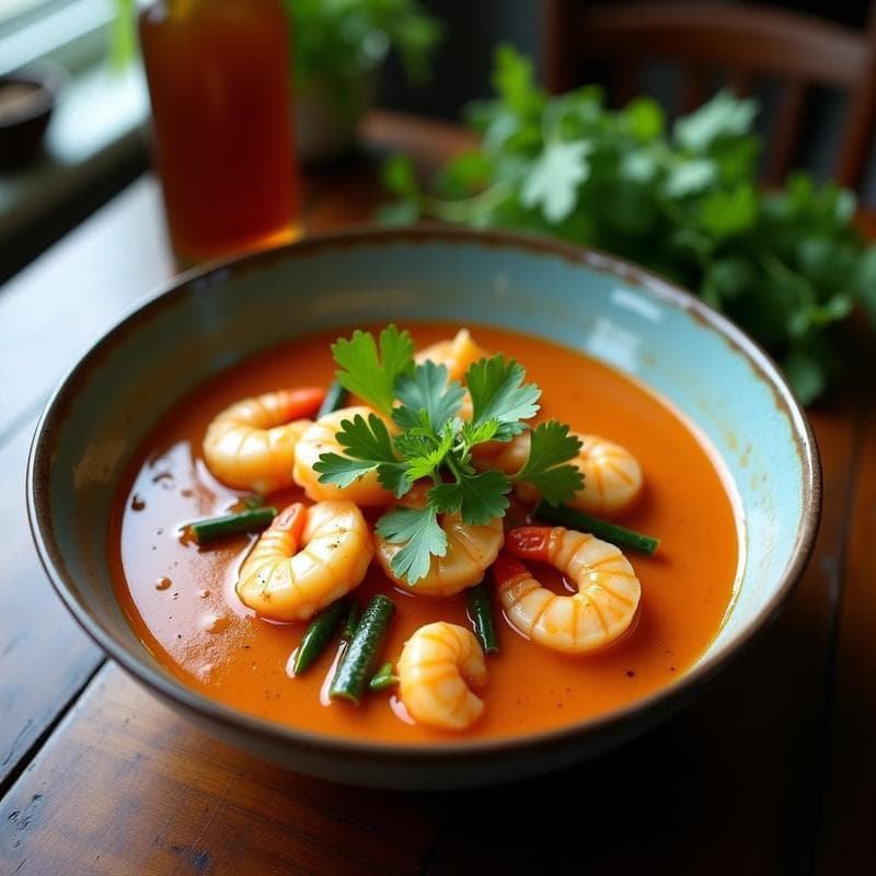 Cazuela de Mariscos con Cilantro y Leche de Coco: Receta Costera en 30 Minutos con Toque Exótico