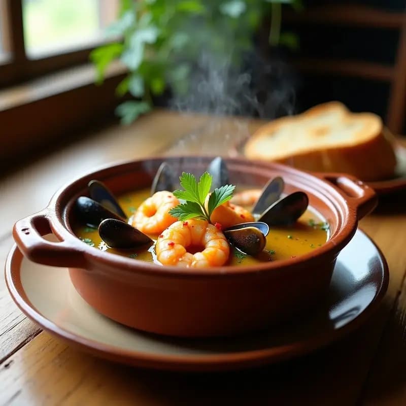 Cazuelita de Mariscos Chilena: Receta Express con Sabores del Pacífico en 30 Minutos