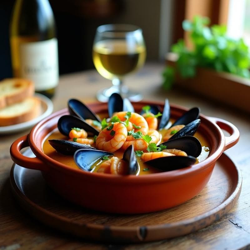 Cazuelita de Marisco Gallego: Receta en Airfryer en 15 Minutos con Sabor a Costa