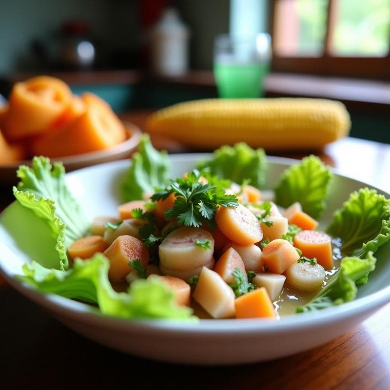 Cebiche Chileno de Reineta al Limón Verde: Receta Auténtica y Fresca en 15 Minutos