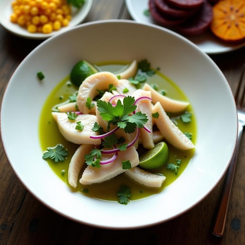 Cebiche de Corvina al Limón Verde: Receta en Airfryer con Cocina Peruana Express
