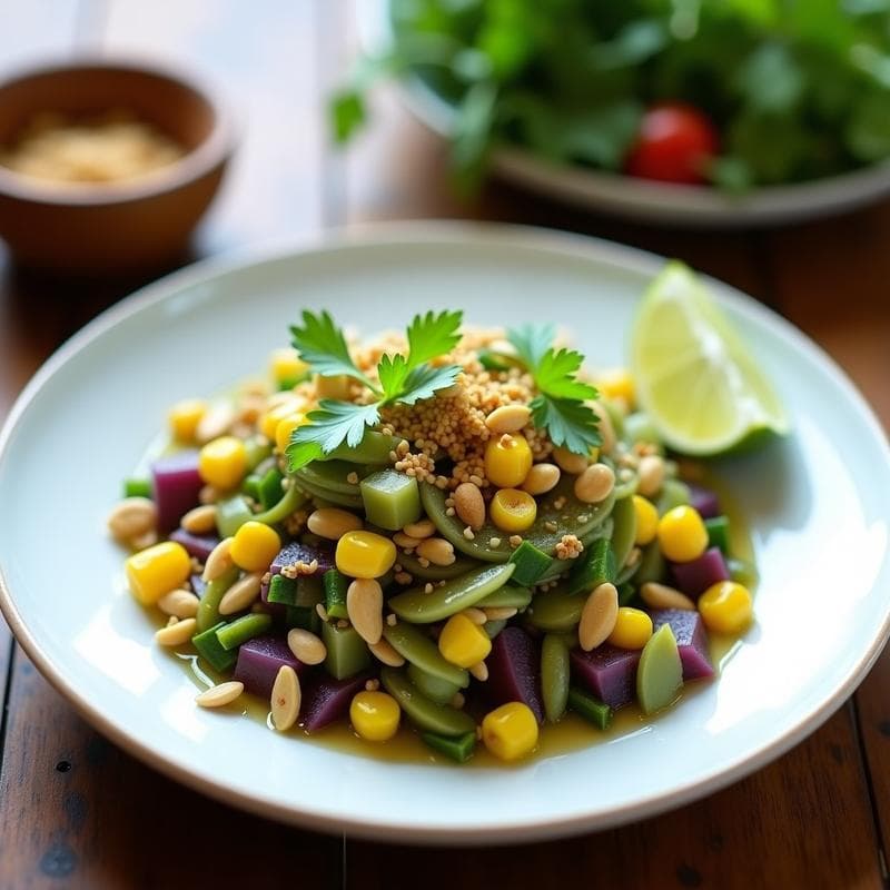 Cebiche de Palmito Verde: Receta Peruana Vegana con Toque Ácido y Fresco