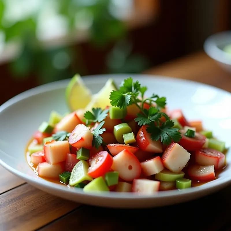 Cebiche de Pulpo Serrano Chileno: Receta Auténtica y Alta en Proteína en 20 Minutos