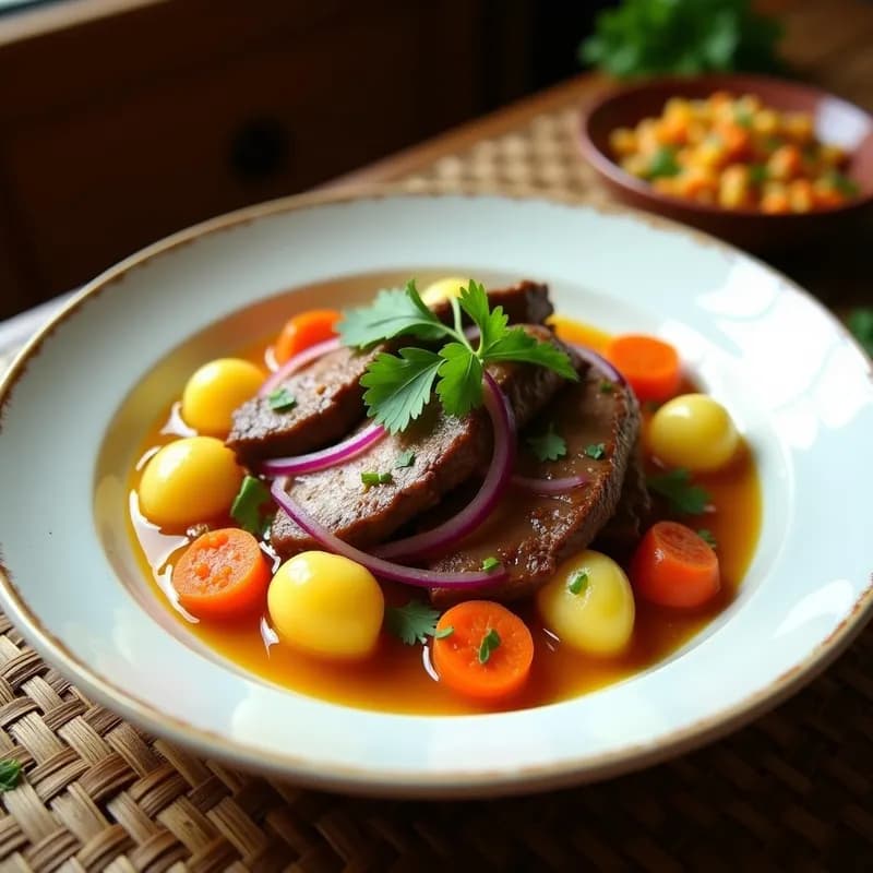 Cebiche Escabeche Peruano: Receta de Lomo Saltado en Vinagre con Aji Amarillo