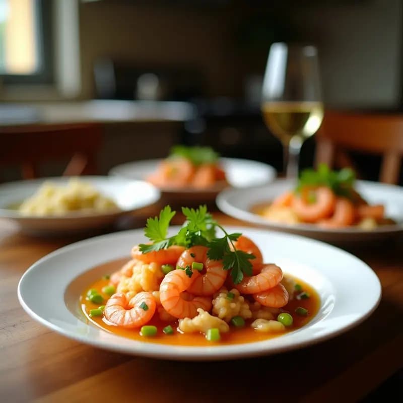 Cebiche de Langostinos y Palta: Receta Ecuatoriana con Salsa de Naranja y Cilantro