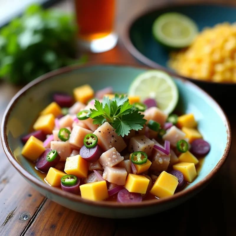 Cebiche Peruano con Ají Limo: Receta Auténtica en 15 Minutos Sin Cocción