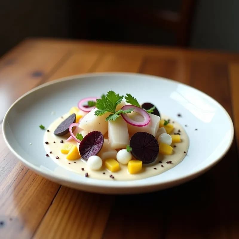Cebiche Peruano Trufado: Receta Auténtica con Leche de Tigre Cremosa