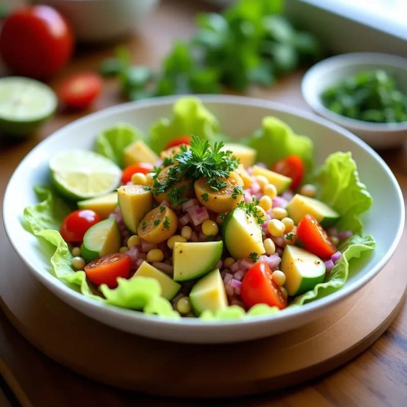 Cebiche Vegano de Corazón de Palmito: Receta Fresca y Alta en Proteína en 20 Minutos