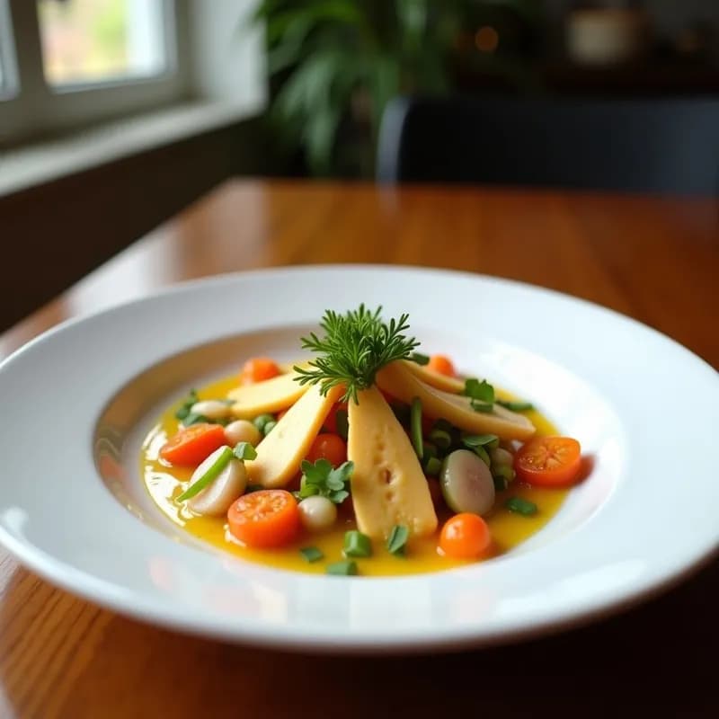 Cebiche de Verduras Ahumadas: Receta Vegana con Toque Cítrico en 15 Minutos