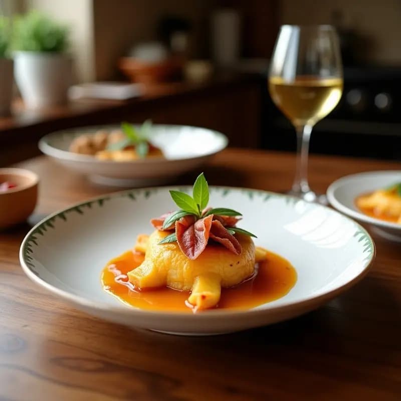 Cebolla Frita Gigante Rellena de Queso y Jamón: Aperitivo para Compartir o Devorar Solo